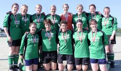 Back row – Dianne Shearer, Angelina Jamieson, Josie Jamieson, Fiona Dally, Shona Moncrieff, Emily Shearer, Sonya Shearer, Eileen Robertson. Front row – Zoe Irvine, Stacey Laurenson, Maggie Irvine, Maree Simpson, Alison Williamson.