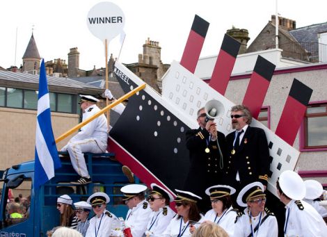 The Mareel float was voted overall winner.