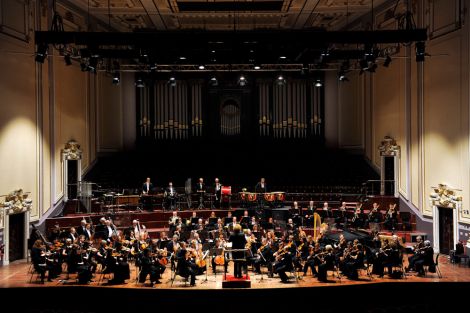 The Royal Scottish National Orchestra performing in the Usher Hall - Photo: Any Buchanan