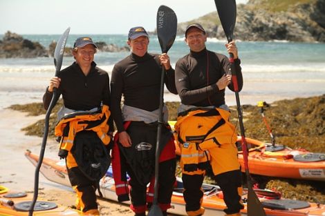 From left to right: Olly Hicks, Patrick Winterton and Mick Berwick.