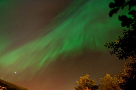 Monday night's Aurora Borealis - Photo: Austin Taylor