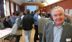 NHS Shetland chairman Ian Kinniburgh after Monday's scenario planning event - Photo: Pete Bevington