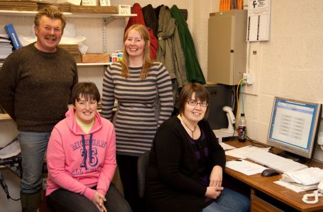 (From top-left to bottom-right) Ronnie Eunson, Hazel MacKenzie, Johnina Henderson & Elaine Sinclair.