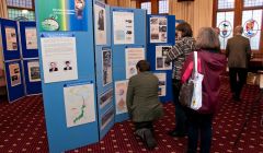 The exhibition in the council chamber is only on until Friday afternoon - Photo: Austiin Taylor