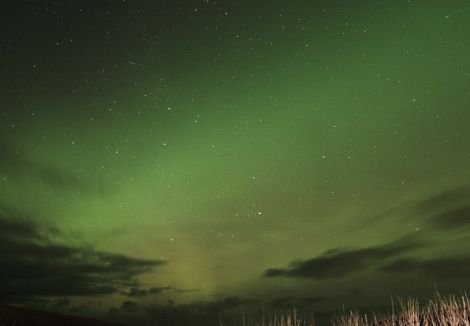 Sunday night's northern lights - Photo: Chris Brown