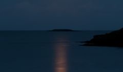 December's lunar eclipse seen from outside Lerwick - Photo: Austin Taylor