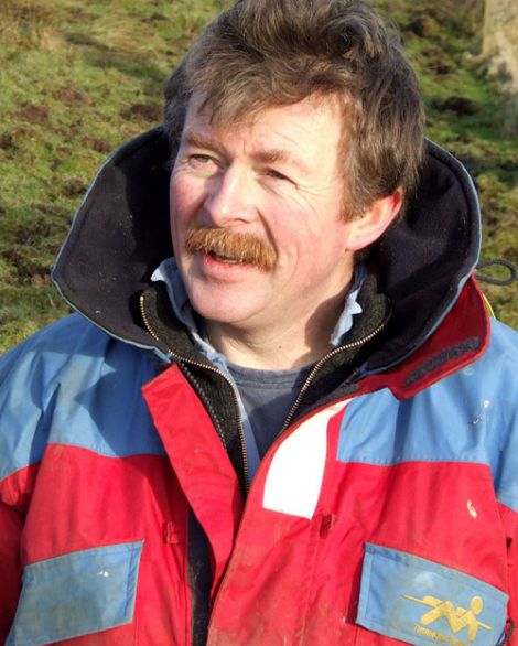 Shetland Livestock Marketing Group chairman Ronnie Eunson