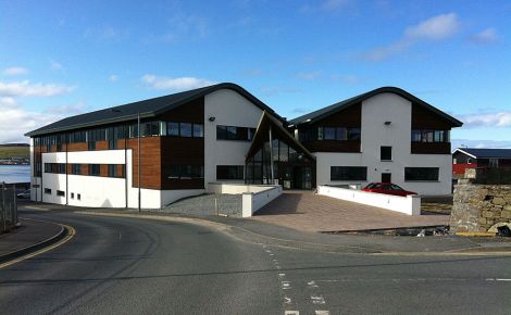 The pedestrian entrance of the new offices - Photo: SIC