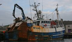 The Onward in Lerwick harbour last year - Photo: Courtesy of Scott Goudie