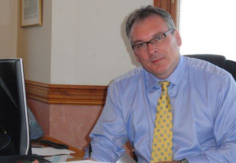 Council chief Alistair Buchan: 'people need to speak up' - Photo: Shetland News