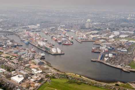 Aberdeen harbour