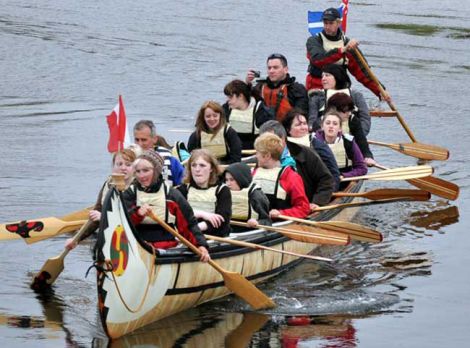 The Spirit Dancer at Cullivoe, last week - Photo: Spirit of Adventure website