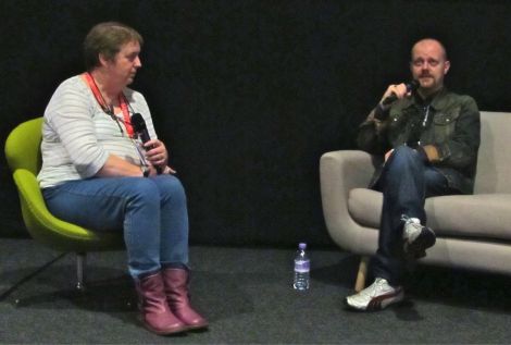 Shetland Arts' Kathy Hubbard interviews Alexandre O Phillipe at Screenplay 2012