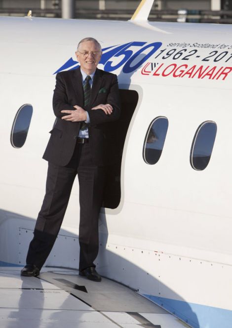 Loganair chairman Scott Grier - Photo: Loganair