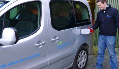 Staff at Lerwick's SNH office alreade use one electric car - Photo: SNH