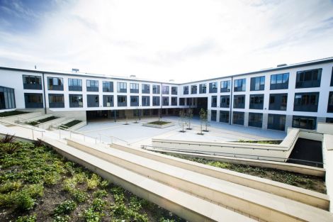 The newly opened Nicolson Institue in Stornoway, a blueprint for the new Anderson High at the Lower Staney Hill? Photo: Courtesy of Leila Angus/Western Isles Council