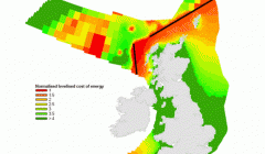 Offshore and nearshore practical resource distribution - Image: Carbon Trust