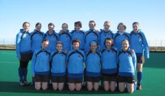 The Shetland Ladies hockey team that beat Aberdeen 2nds on Sunday.