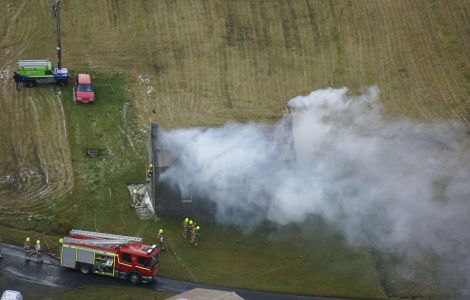 The brothers' house at Noness was extensively damaged in the fire - Photo: Kieran Murray