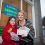 Tegan Hendren (6) and Inga Scott (Living Lerwick Ltd director and owner of The Stage Door) Pic Ben Mullay