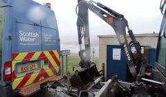 Scottish Water engineers have been flat out trying to identify the cause of the problem - Photo: Shetland News