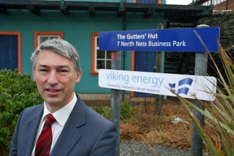 Viking Energy Shetland's new chairman Alan Bryce - Photo: Viking Energy