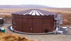 The new Unst water plant.