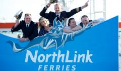 Magnus is the new mascot for NorthLink. Photo NorthLink Ferries