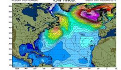 A wave model for the Northeast Atlantic until miidnight tonight - Animation: www.stormsurf.com