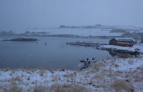 Between weathers. These pictures were taken within 30 minutes of each other from the same spot in walls by Graham Uney.