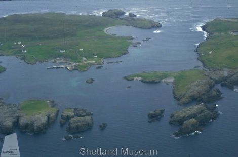 Kennemerland wreck site. Photo Shetland Museum and Archives