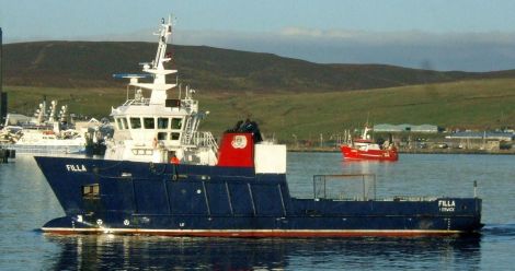 The Skerries ferry Filla, whose timetable is to be cut as part of the council's savings programme.