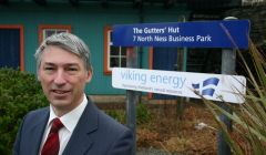 VE chairman Alan Bryce: 'Investors cannot take the project to completion ...' - Photo: Viking Energy