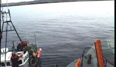 Ivy Leaf being towed in on Saturday morning. Photo RNLI