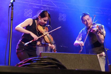 ......was Colin Grant of Coig, here with the equally sexy Chrissy Crowley from Cape Breton. Photos Olivia Abbott