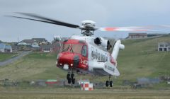 The new state of the art Sikorsky S-92 search and rescue helicopters are highly thought of by the flight crews - Photo: Malcolm Younger/Millgaet Media.