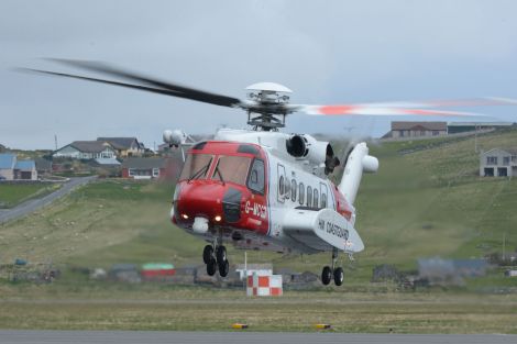 The new state of the art Sikorsky S-92 search and rescue helicopters are highly thought of by the flight crews - Photo: Malcolm Younger/Millgaet Media.