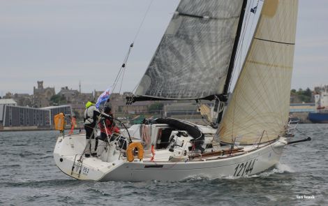 It took most yachts just over 30 hours to complete the first leg of the Shetland Race - Photo: Ian Leask