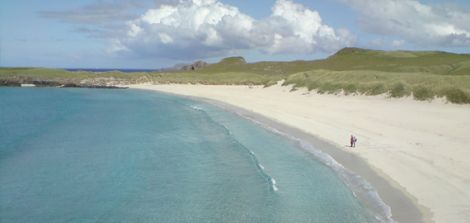 The Sands of Breckon in north Yell