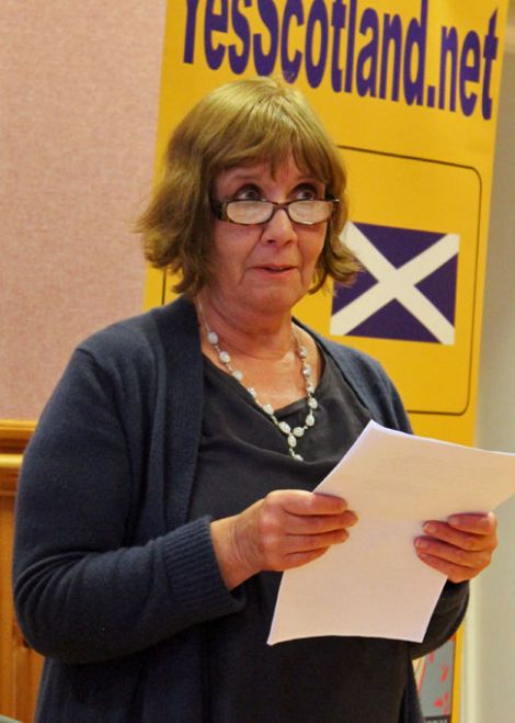 Celia Fitzgerald of Labour for Independence.