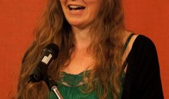 Lise Sinclair at the Shetland book festival Wordplay in 2011.