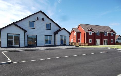 Ladies Mire: Much needed social housing - Photo: Hjaltland Housing Association