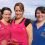 Half marathon sisters (from left to right) Clare Inkster, Louise Fraser and Katherine Nisbet.