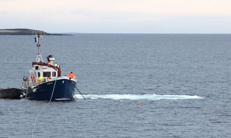 A decision what to do next will be made on Monday - Photo: Hans J Marter/ShetNews