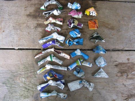 Who folds crisp packets before throwing them away? - Photo: SAT