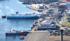 Aerial view of the new Mair's Quay - Photos: LPA