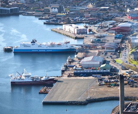 Aerial view of the new Mair's Quay - Photos: LPA