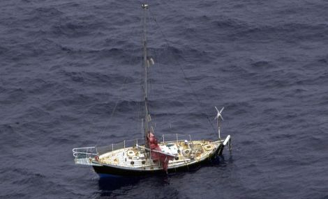 The Elsi Arrub drifting in the Southern Ocean...