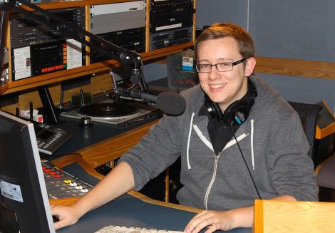 Daniel Lawson from Cullivoe joins BBC Radio Shetland straight from college.