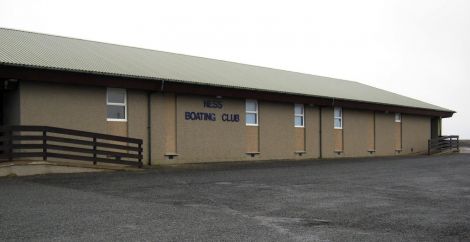 Ness Boating Club built a wind break to stop drafts coming through their front door as part of the CEEP scheme.